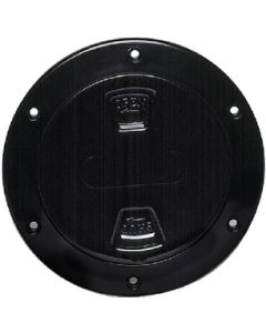 Beckson Marine 6 Black Screw-In Deck Plate BEC DP60B