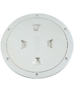 Beckson Marine Deckplate 8In White Non-Skid BEC DP82W