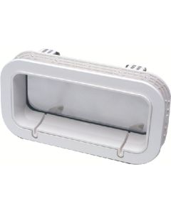 Beckson Marine Port Opening Wht/Clr 5 X 12In BEC PO512DWC20