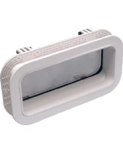Beckson Marine Port Opening Wht/Clr 7 X 14In BEC PO714WC10