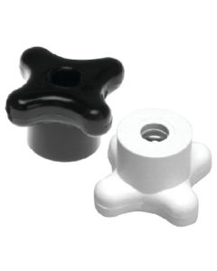 Beckson Marine Knobs Black Only      2/Pk BEC PRTB