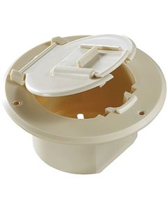 RV Designer Basic Cable Hatch Round Cw RVD B122