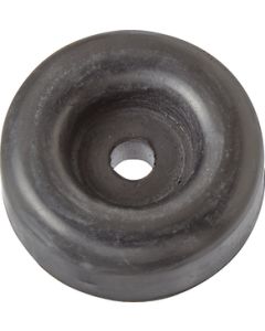 RV Designer Ramp Door Bumper Round Black RVD E203