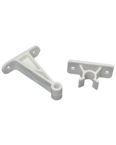 RV Designer Entry Door Hold-Plas Clipwht RVD E241