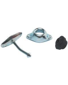 RV Designer Entry Door Hold Metal 3Inangle RVD E255