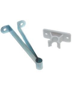 RV Designer Door Holder Metal/Plastic Clip 3In RVD E265