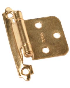RV Designer Self Closing Hinge-Brass RVD H237