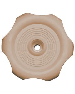 RV Designer Window Knob Beige 1/2In Shaft RVD H718