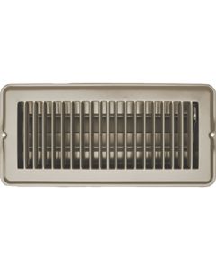 RV DESIGNER VENT REG TAN METAL DAMP 4 X10 H874