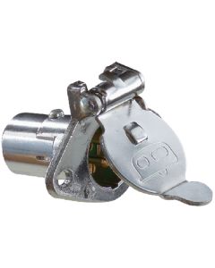 RV Designer 4-Way Socket Chrome Plated RVD P410