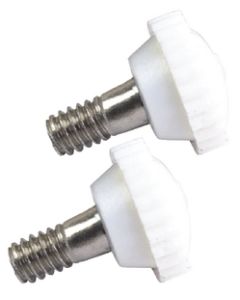 Sea-Dog Line Thumb Screw 1/4-20X1/2  Wht Pr SDG 2733091