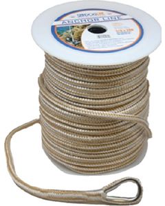 Sea-Dog Anchor Line Dbl Gold 1/2 X100' Sdg 302112100Gw1