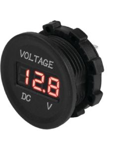 Sea-Dog Round Digital Voltage Meter SDG 4216151