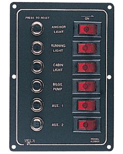 Sea-Dog Line Aluminum Breaker Panel SDG 4228001