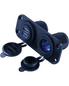 Sea-Dog Double Usb & Power Socket Sdg 4265051