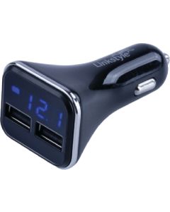 SEA-DOG LINE DOUBLE USB POWER PLUG W/METER