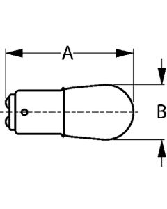 Sea-Dog Line Light Bulb #1142R  Dbl Bayonet SDG 4411431
