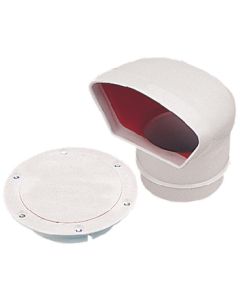 3 PVC LOWPROFILE COWLVENT RED