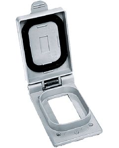 Hubbell Weatherproof Lift Cover Gray HUB CWP26CR