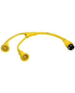 Hubbell Y Adapter 2-30A W/1-50/125 Re HUB HBL64CM57