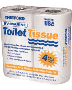 Thetford Toilet Tissue 1 Ply 4/Pk THE 20804