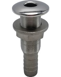 Buck Algonquin S/S Thru-Hull 1-1/8In W/Hose BUC 70THH112