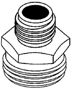 Brass Fittings Adapter 3/4 Mght X 1/2 Mpt MLM 30058