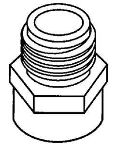 Brass Fittings Adapter 3/4 Mght X 1/2 Fpt MLM 30068