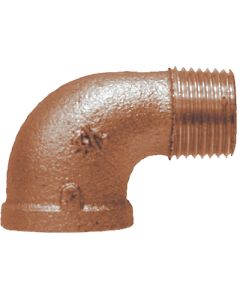 Brass Fittings 3/8 Bronze 90 Deg Street Ell MLM 44162