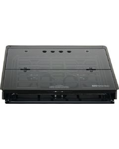 BIFOLD COVER BLACK GLASS FLUSH