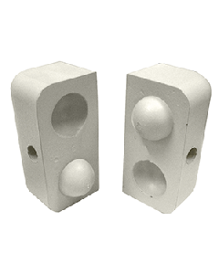 Dock Edge Dockap Premium Foam Profile Large 2" Cap - Putty 1152-F