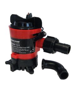 Johnson Pump 750 Gph Bilge Pump 3/4" Hose 12V Dura Port