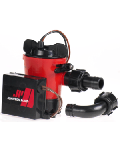 Johnson Pump 500 GPH Auto Bilge Pump 3/4" Hose 12V Dura Port 07503-00
