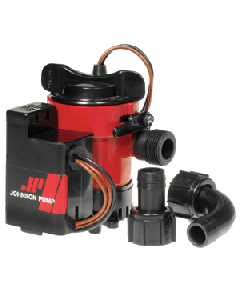 Johnson Pump 750GPH Auto Bilge Pump 3/4" Hose Mag Switch 12V 05703-00