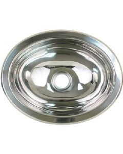 Scandvik S/S Sink Mirror Finish Oval 13 SVK 10280