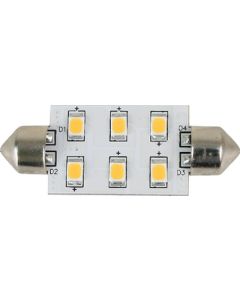 Scandvik Light Festoon 42 mm 6 LED Ww SVK 41104P