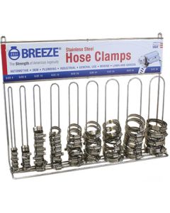 SCANDVIK BREEZE HOSE CLAMP DISPLAY 50100