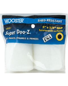 Wooster Brush 3In Roller Cover  2/Pk WBC R2823