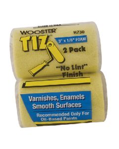 Wooster Brush 3In Foam Cover Tiz Twin Pack WBC R7303
