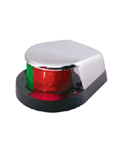 Perko 12V Bi-Color Bow Light Black Base Chrome Plated Top MADE IN THE USA 1310DP0CHR