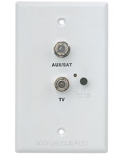 Winegard Co TV Ant/Satellite Wall Plate WGD RV7542