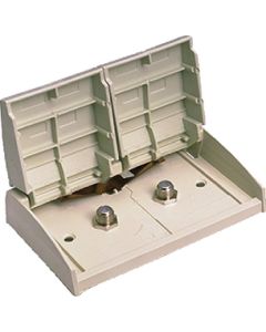 WINEGARD CO DUAL OUTDOOR RECEPTACLE IVORY