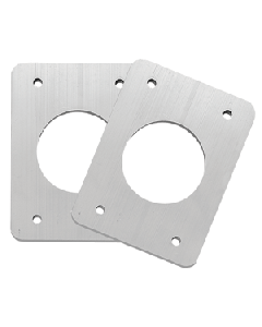 TACO Backing Plates f/Grand Slam Outriggers - Anodized Aluminum BP-150BSY-320-1