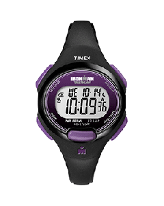 Timex IRONMAN® 10-Lap Watch - Mid-Size - Purple/Black T5K523JV