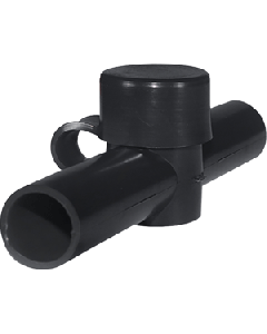 Blue Sea 4002 Cable Cap Dual Entry - Black 4002