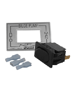 ATTWOOD 3-WAY AUTO/OFF/MANUAL BILGE PUMP SWITCH 7615A3