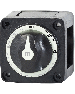 Blue Sea 6006200 Battery Switch Mini ON/OFF - Black