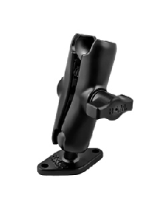 RAM Mount Double Socket Arm w/Diamond Base