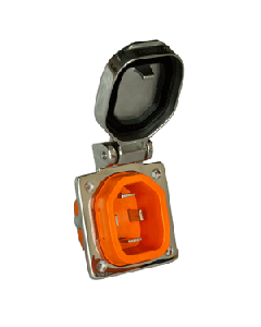 SmartPlug 50 Amp Boatside Inlet - Stainless Steel