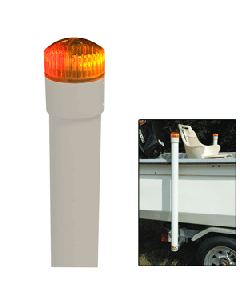 C.E. Smith 60" L.E.D. Post Boat Guide-On